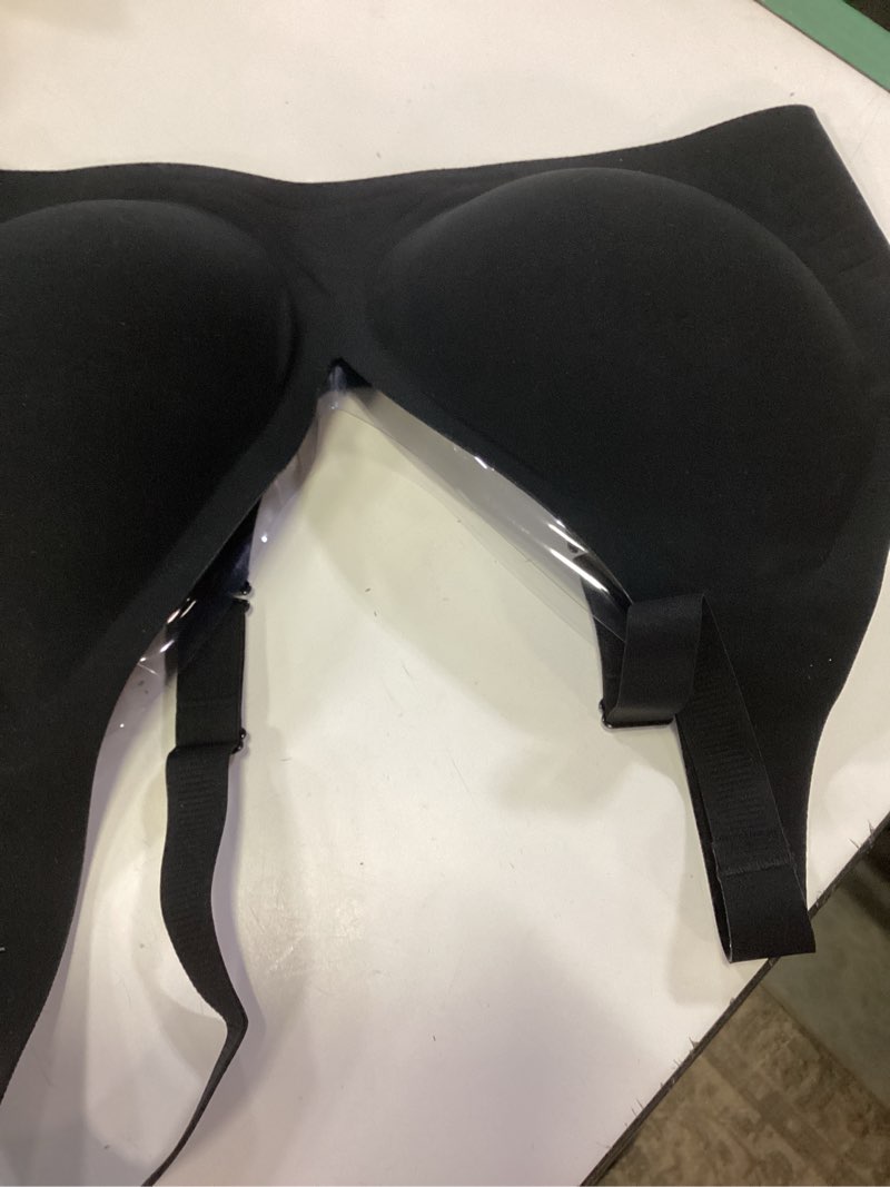 Condition photo showing Good Condition for vinfact smooth nursing bras for breastfeeding seamless maternity bras for pregnancy wireless bralette with extra bra extender large black