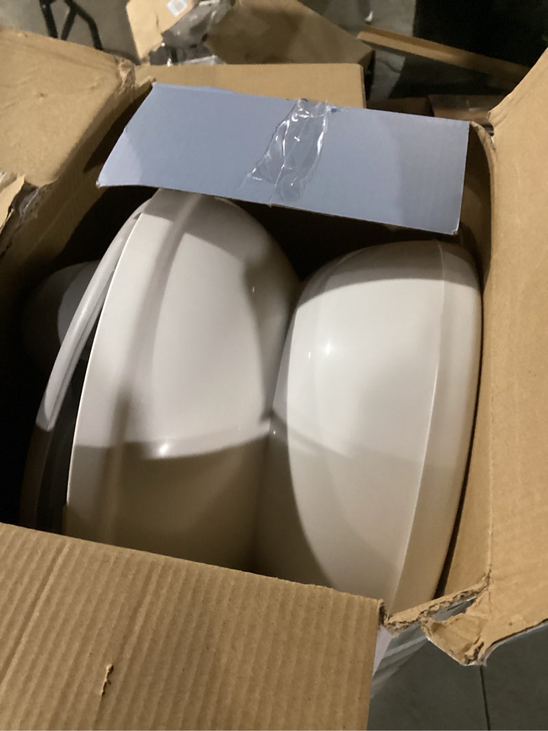 Condition photo showing As Is for Real Feel 2-in-1 Potty with Wipes Storage, Flushing Sounds & Disposable Liners - Realistic Toilet - Easy to Clean & Assemble - Jool Baby (Gray)