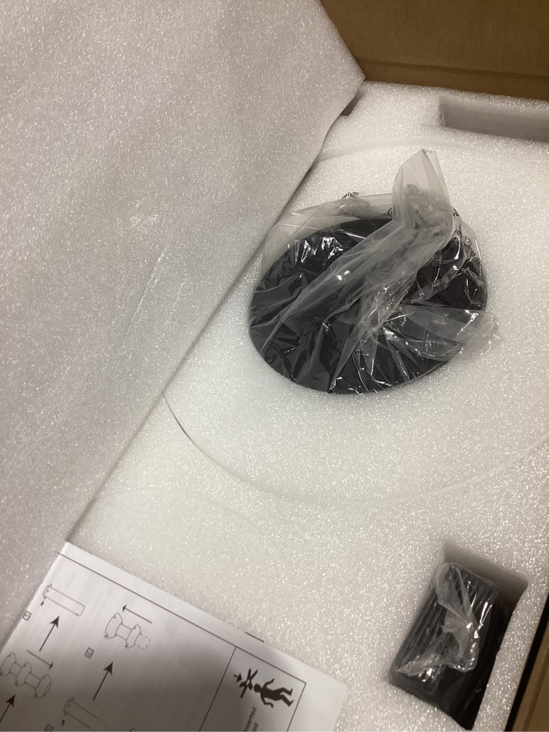 Condition photo showing New/Like New for Fanbulous 62 Inch Large Ceiling Fans with Lights and Remote, Black Modern Ceiling Fan with 3CCT LED Light, Quiet DC Motor,Indoor/Outdoor Ceiling Fan with 7 Dual Finish Blades for Living Room, Patio Black 62 inch