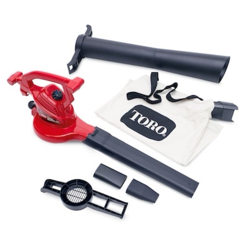 toro ultra blower 340-cfm 260-mph corded electric handheld leaf blower