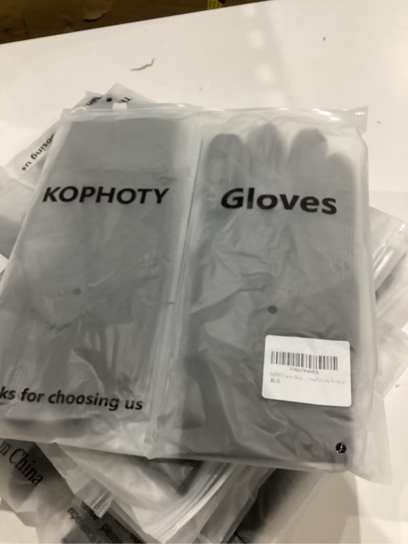 Condition photo showing Good Condition for TouchScreen Winter Gloves, Warm Water Resistant Windproof Thermal Gloves for Driving Running Cycling Black-Grey Large (Men) -- X-Large (Women)