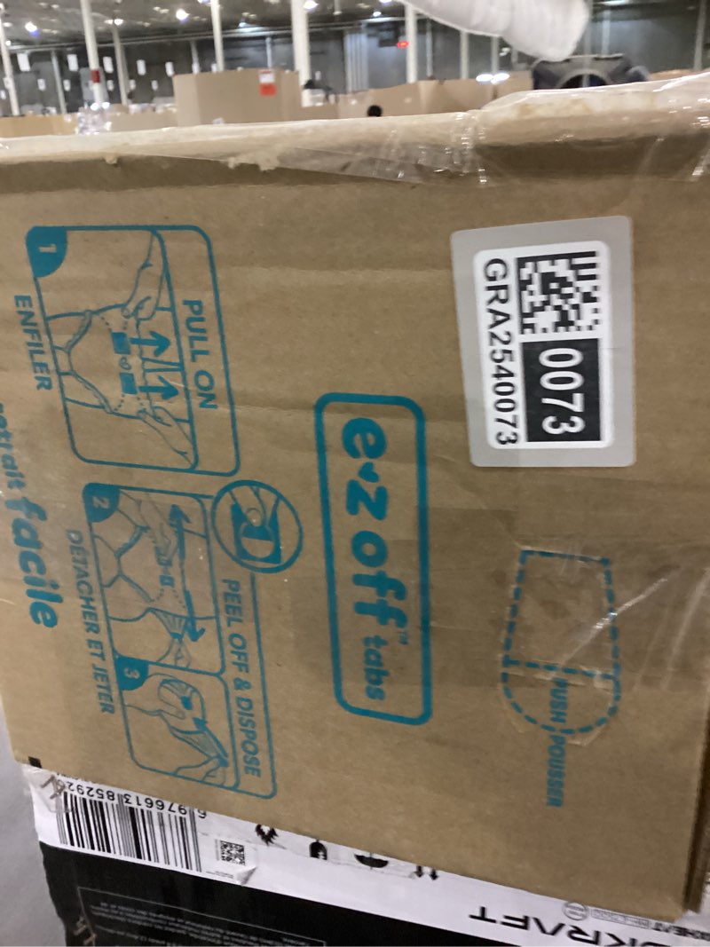 Condition photo showing New/Like New for Pampers Diapers - Cruisers 360 - Size 5, 128 Count, Babyproof up to 100% Leakproof Pull-On Diaper Size 5 128