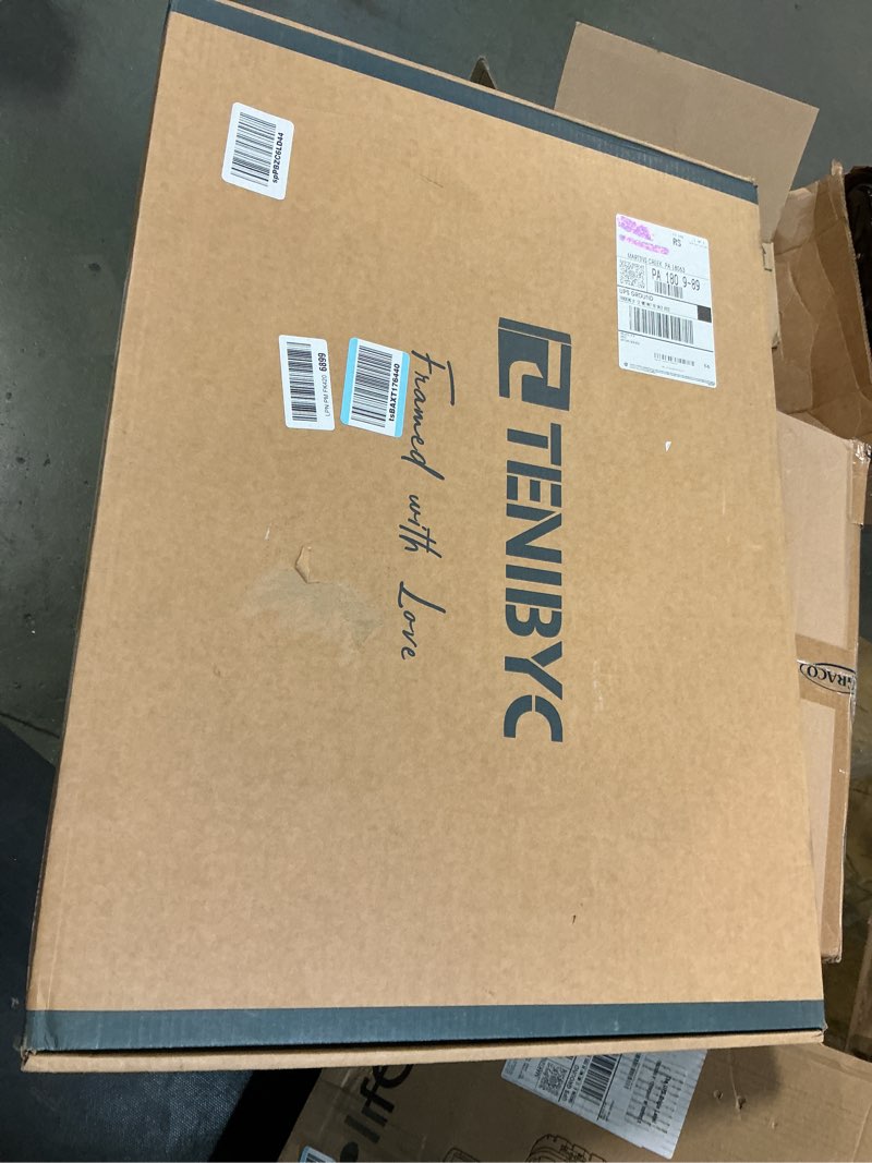 Condition photo showing New/Like New for 20x28 Walnut Poster Frame 3 Pack - Natural Brown, Solid Wood Picture Frame, Wall Gallery Frame Walnut 20 x 28