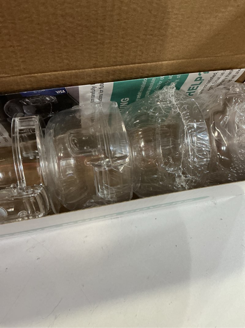 Condition photo showing Good Condition for Mom's Choice Gold Awards Winner - Stove Knob Covers for Child Safety (5 + 1 Pack) Double-Key Design and Upgraded Universal Size Gas Knob Covers Clear View Childproof Oven Knob Covers for Kids and Pets