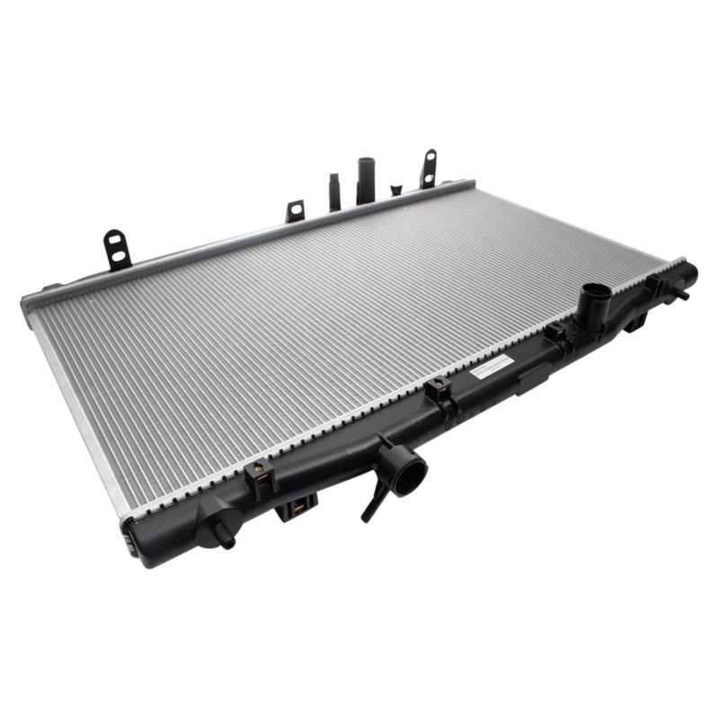 TRQ Radiator Assembly Aluminum Core Plastic Tank Down Flow Compatible with 2018-2021 Honda Accord L4