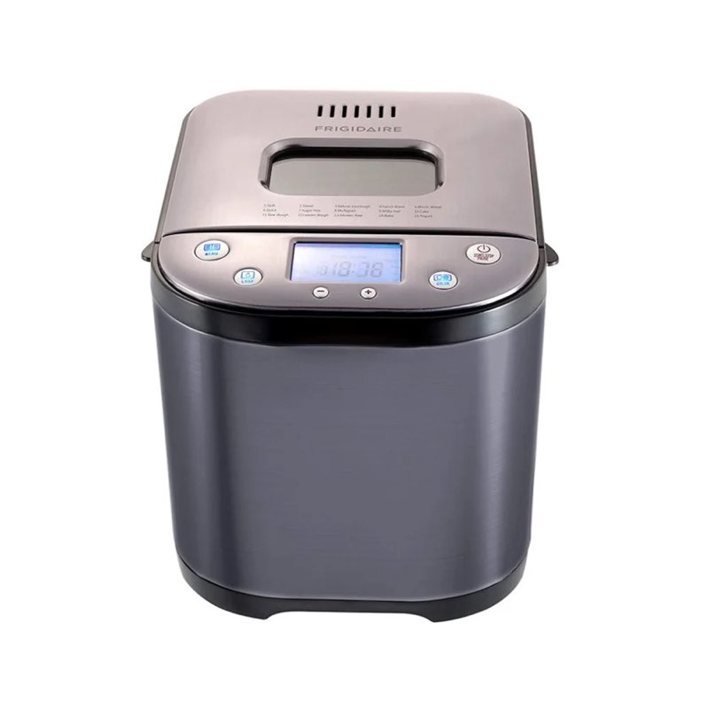 Open Box Frigidaire 15 Program Automatic Bread Maker, Stainless Black EBRM100-SSBLACK - New