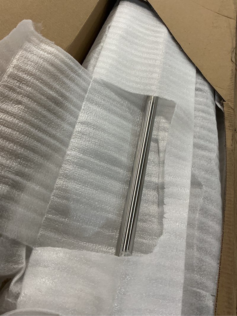 Condition photo showing Good Condition for kokosiri towel shelf with double towel bars 32 inches bathroom towel rack bath towel holder wall mounted stainless steel, brushed nickel, b6005br-l32 brushed steel 32 inch
