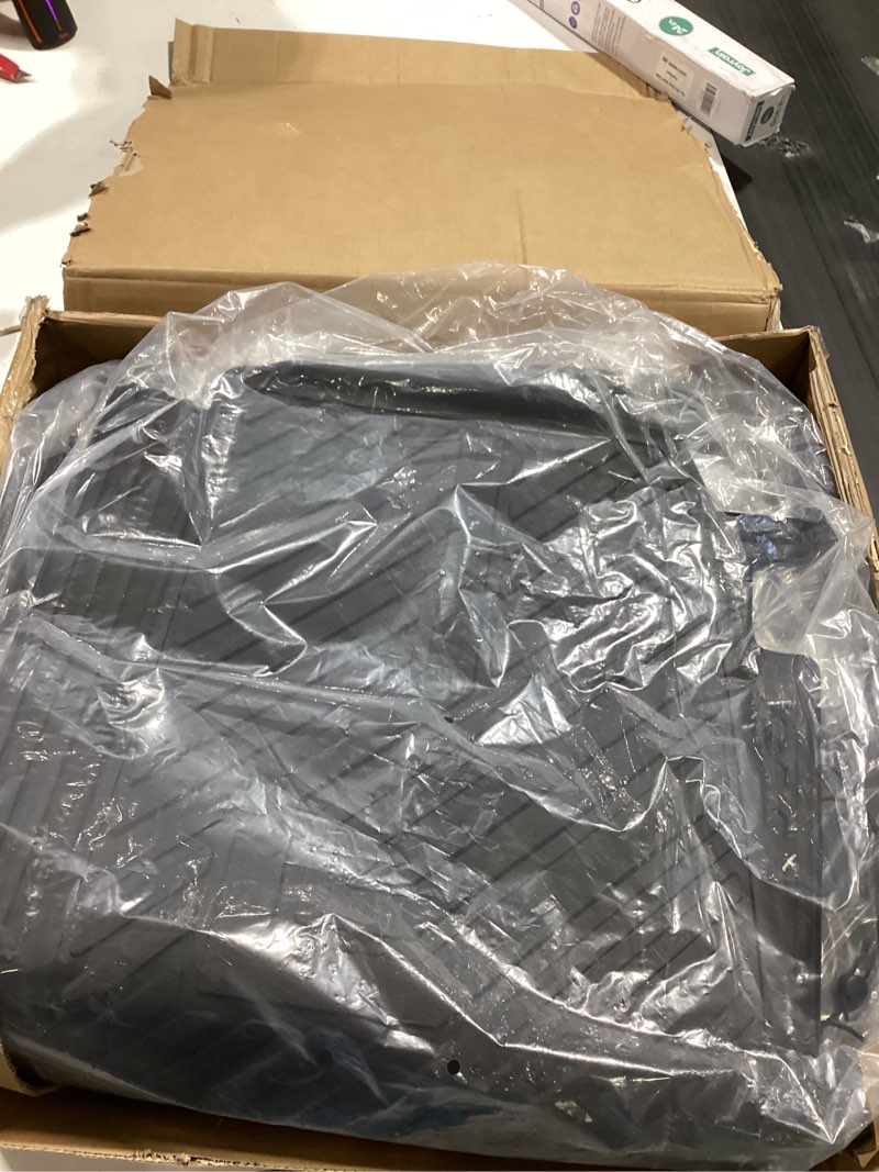 Condition photo showing Good Condition for lasfit floor mats & cargo mat for nissan pathfinder 7/8 seats 2026 2025 2024 2023 2022, all weather tpe custom fit floor liners for pathfinder sv/sl/platinum car mats & trunk mats accessories, black 1)for nissan pathfinder | 2022-2026