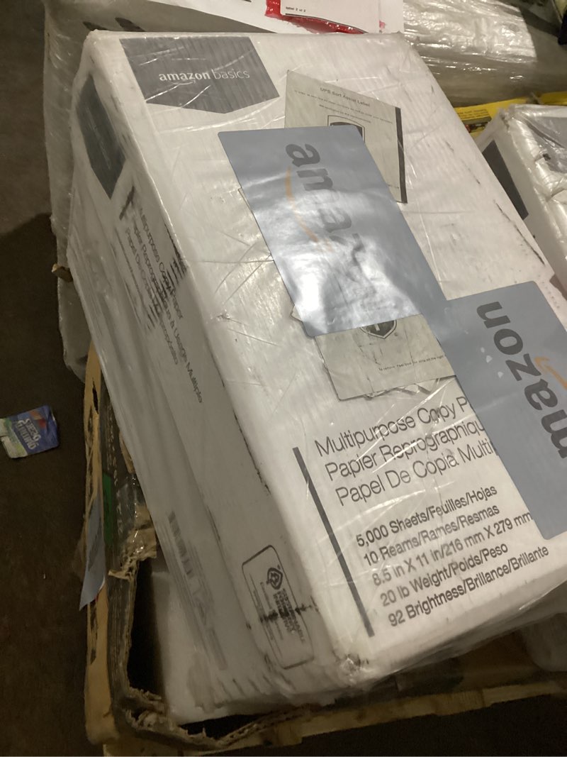 Condition photo showing Good Condition for Amazon Basics Multipurpose Copy Printer Paper, 8.5" x 11", 20 lb, 10 Reams, 5000 Sheets, 92 Bright, White