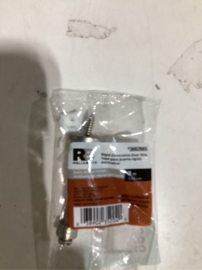 Condition photo showing Good Condition for Baldwin 4045 3 Inch Baseboard Mounted Rigid Door Stop Item #8806478 | Model