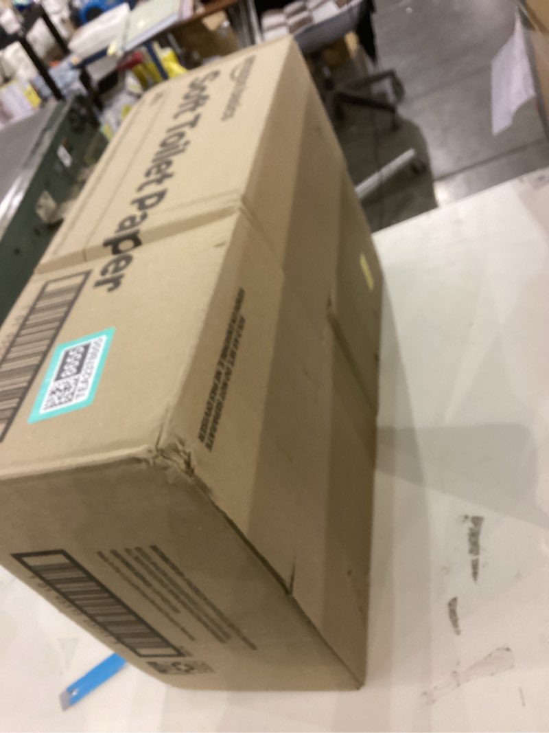 Condition photo showing New/Like New for Amazon basics toilet paper