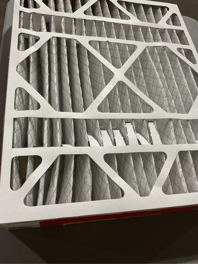Condition photo showing As Is for similar filtrete 20x25x4 ac furnace air filter