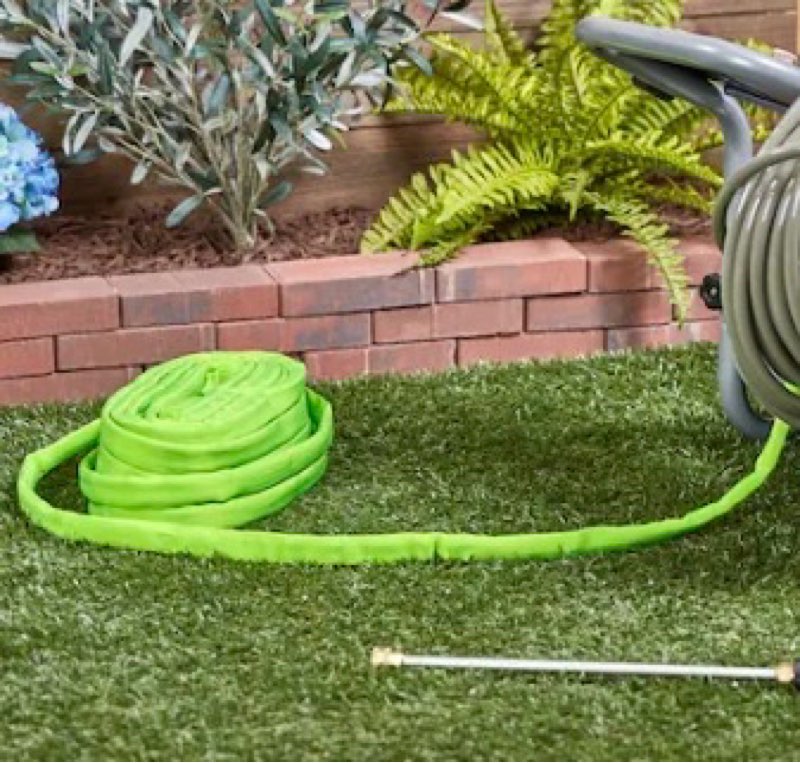 zero-g pro teknor apex 3/4-in x 75-ft contractor -duty kink free woven green coiled hose