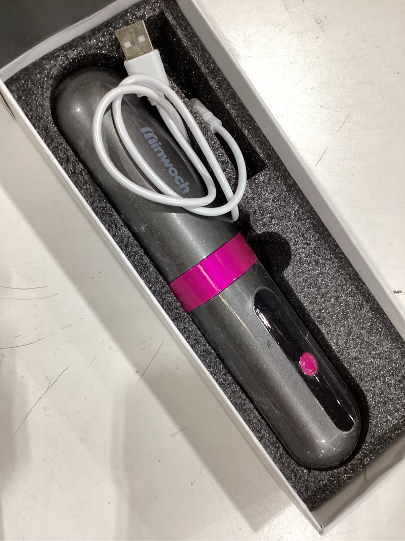 Condition photo showing New/Like New for go brush pro 2026 upgraded cordless hair straightener brush, ionic anti-frizz, 300m negative ions, mch fast heating, 3 temp settings, 4000mah type-c, portable travel styling tool