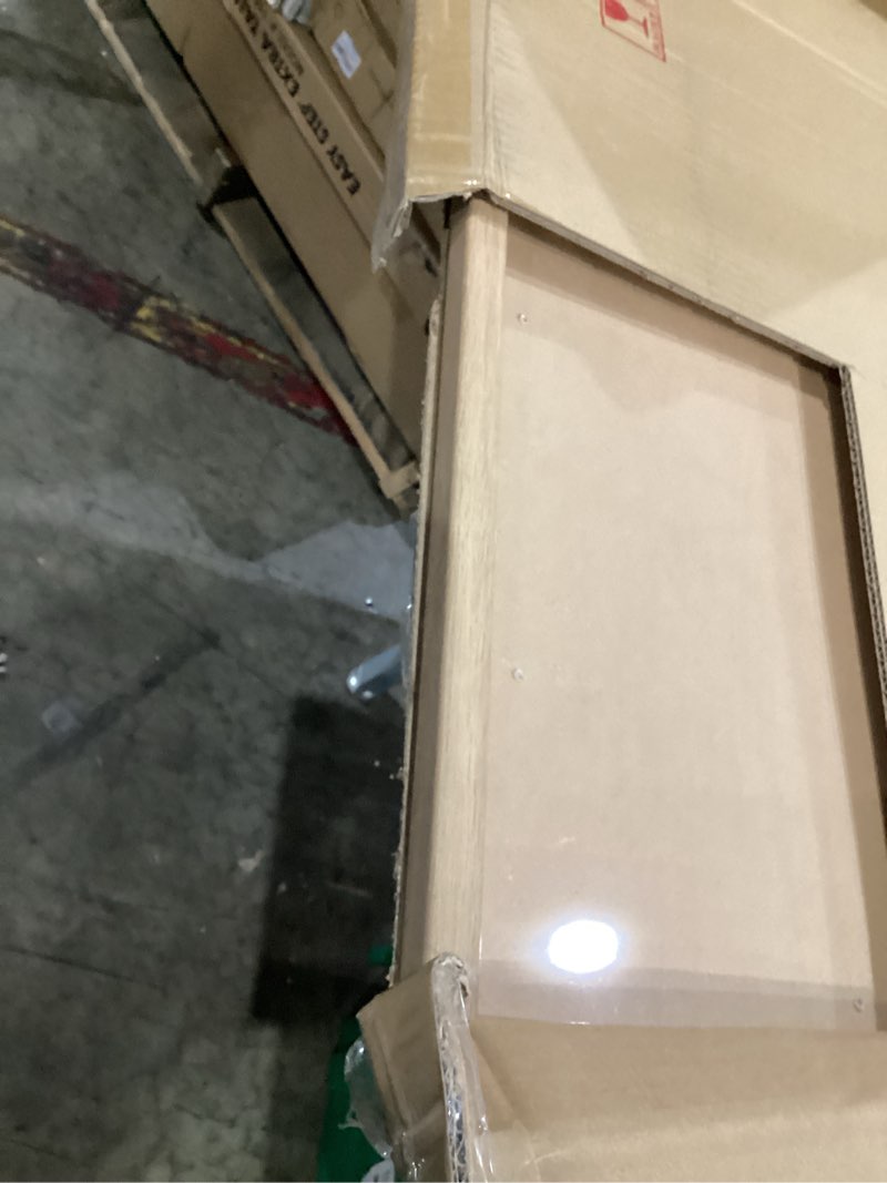 Condition photo showing Good Condition for Rustic Oak 24x36 Frame - Single Frame, 24 x 36 Poster Frame for Artwork, Puzzles, Photos and Movie Posters Picture Frames 24" x 36"