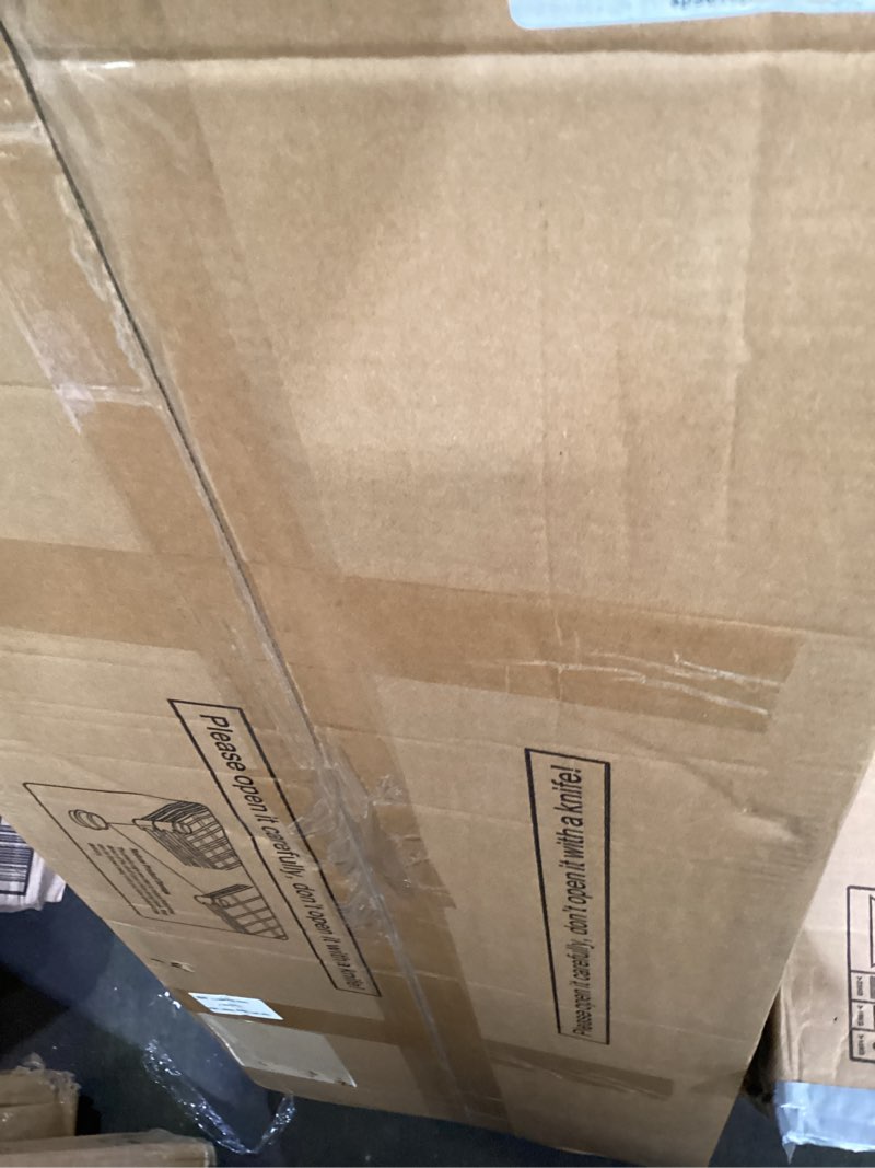 Condition photo showing As Is for ulifhome p8c pro heavy duty clothes rack?with extended width design? rolling clothing racks for hanging clothes with lockable wheels?42" w x 15.8" d x 80.5" h?load 700lbs?black rack with black cover black rack with black cover p8c pro