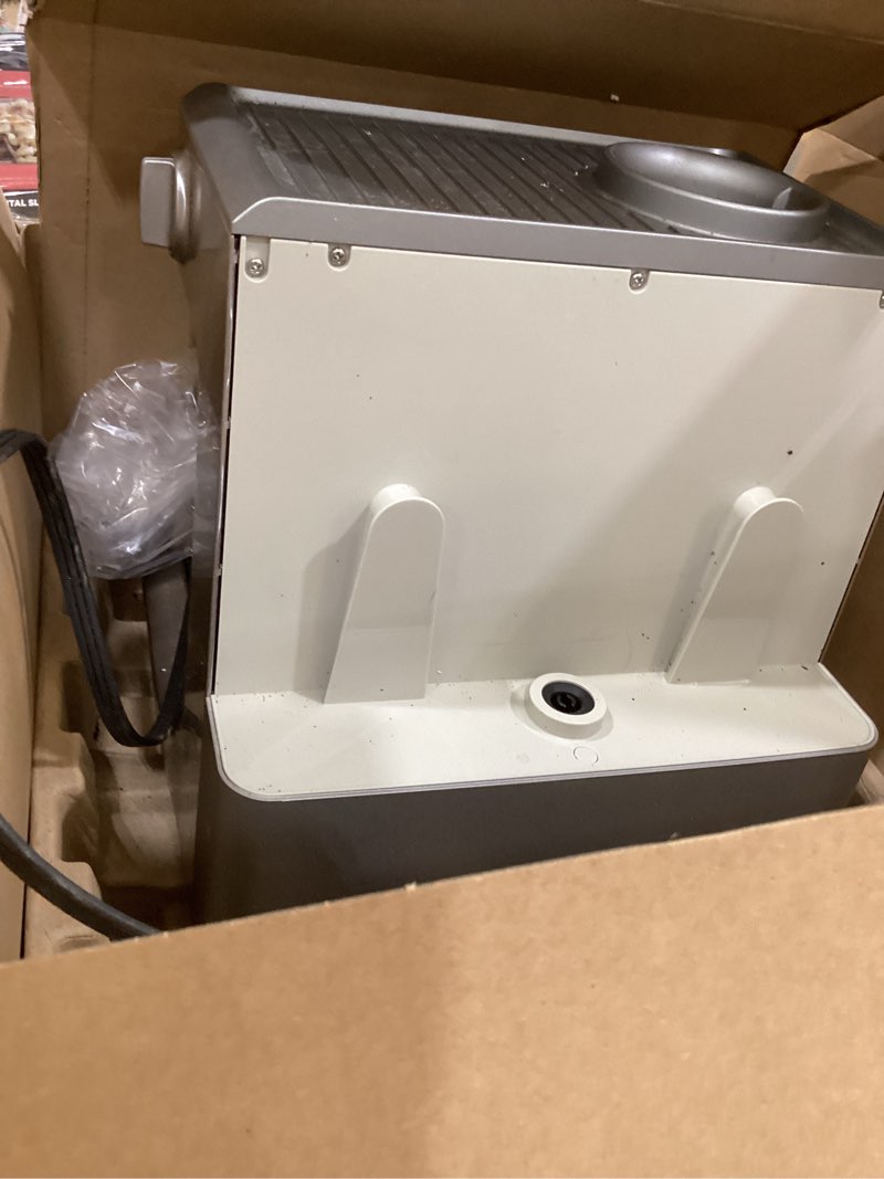 Condition photo showing As Is for breville oracle jet espresso machine, brushed stainless steel