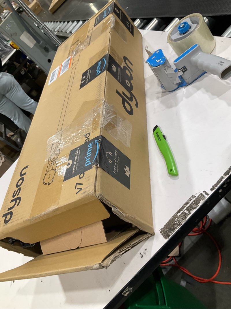 Condition photo showing As Is for Dyson V9 Motorbar Cordless Vacuum, Cleans Hard Floors and Carpets, Detangles, Converts to Handheld, 100AW, 3 Power Modes, Up to 40 Minutes¹