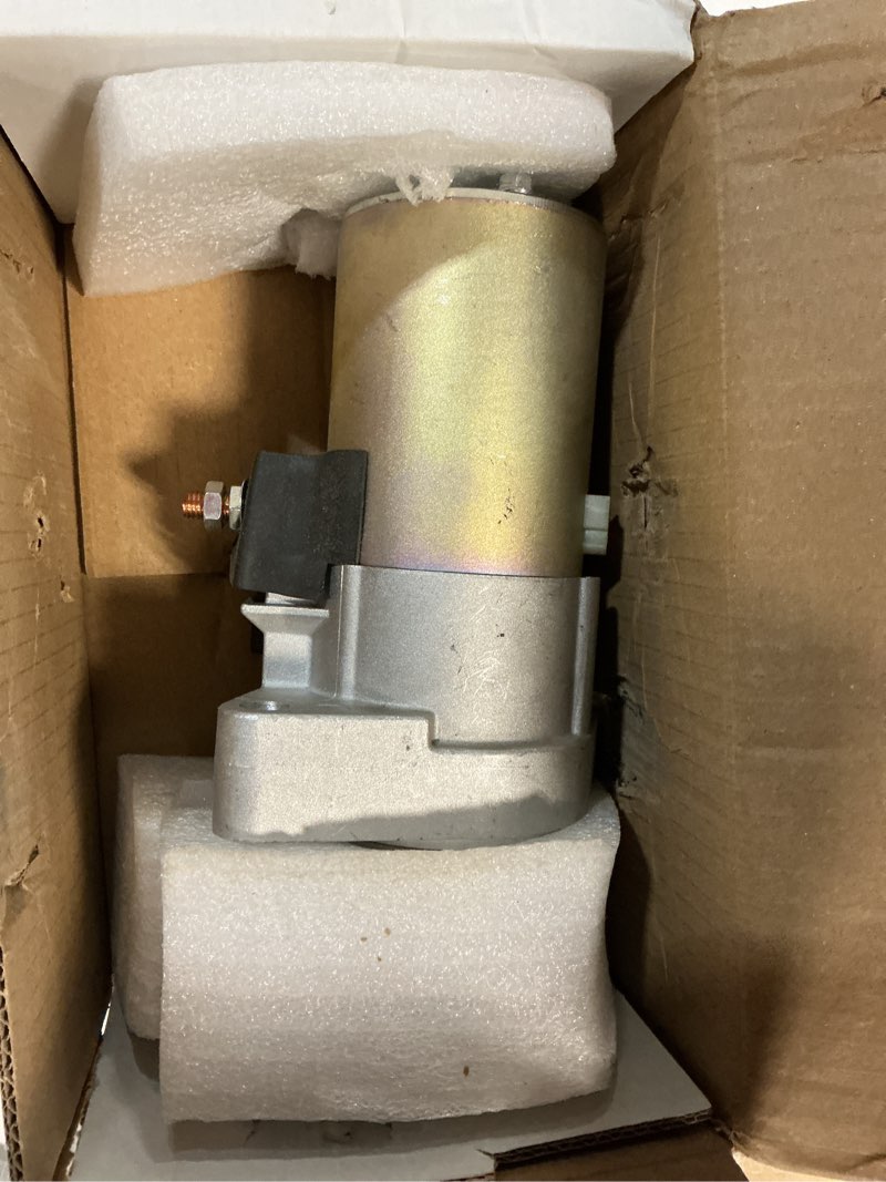 Condition photo showing As Is for firegold 17960 new starter replacement for automatic 2006-2012 honda accord 2.4l, 2006-2011 civic 2.0l, 2007-2011 cr-v 2.4l l4 engine oe#:31200raaa61 31200rraa51 sm71002 sm710-02