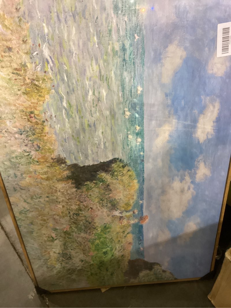 Framed Vintage Wildflower Canvas Wall Art, Nature Botanical Wall Decor