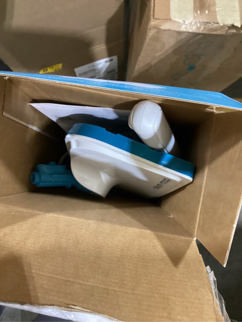 Condition photo showing As Is for black+decker steam mop, white (hsm13e1)