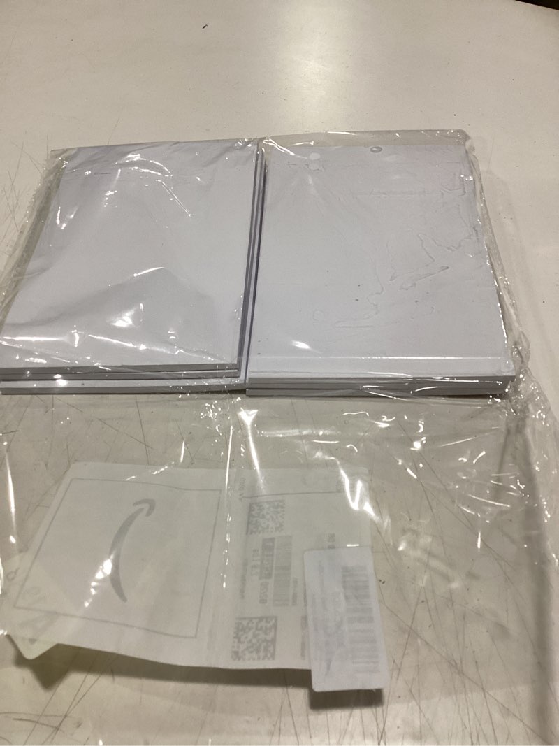 Condition photo showing Good Condition for note pads 4x6 inch, 6 pack blank scratch pads, 50 sheets per memo pad for writing, white pad of paper suit for home, office and school, tear off notepad, small server notebook