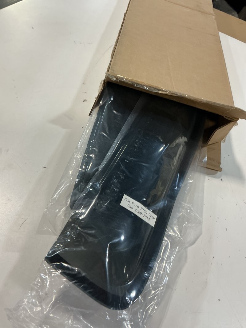 Condition photo showing Good Condition for side car window visors rain guards vent deflectors fit 09-14 ford f150 crew cab,2010-2014 ford f-150 svt raptor supercrew 94155 sun shade window vents 4-pc set 2009-2014 f150 super crew cab