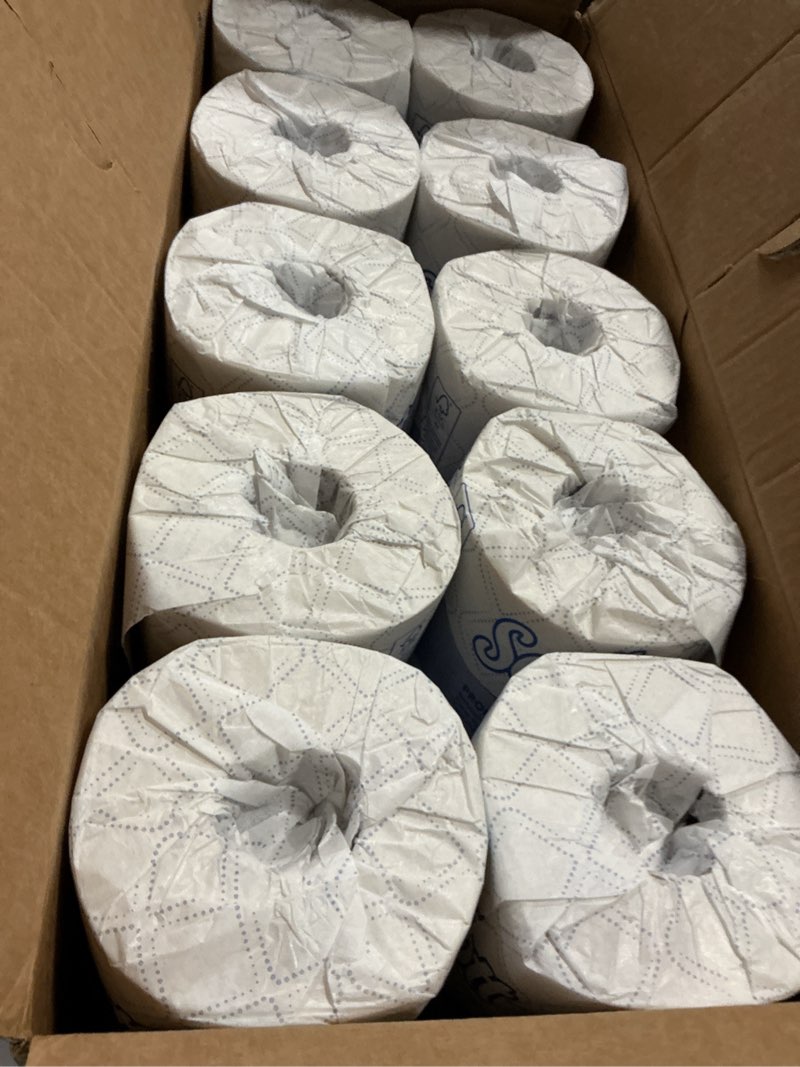 Condition photo showing Good Condition for scott professional standard roll toilet paper, bulk (13607), 2-ply, elevated design, white, individually wrapped, compact for easy storage (20 rolls of 550 sheets, 11,000 sheet total) 550 count (pack of 20)