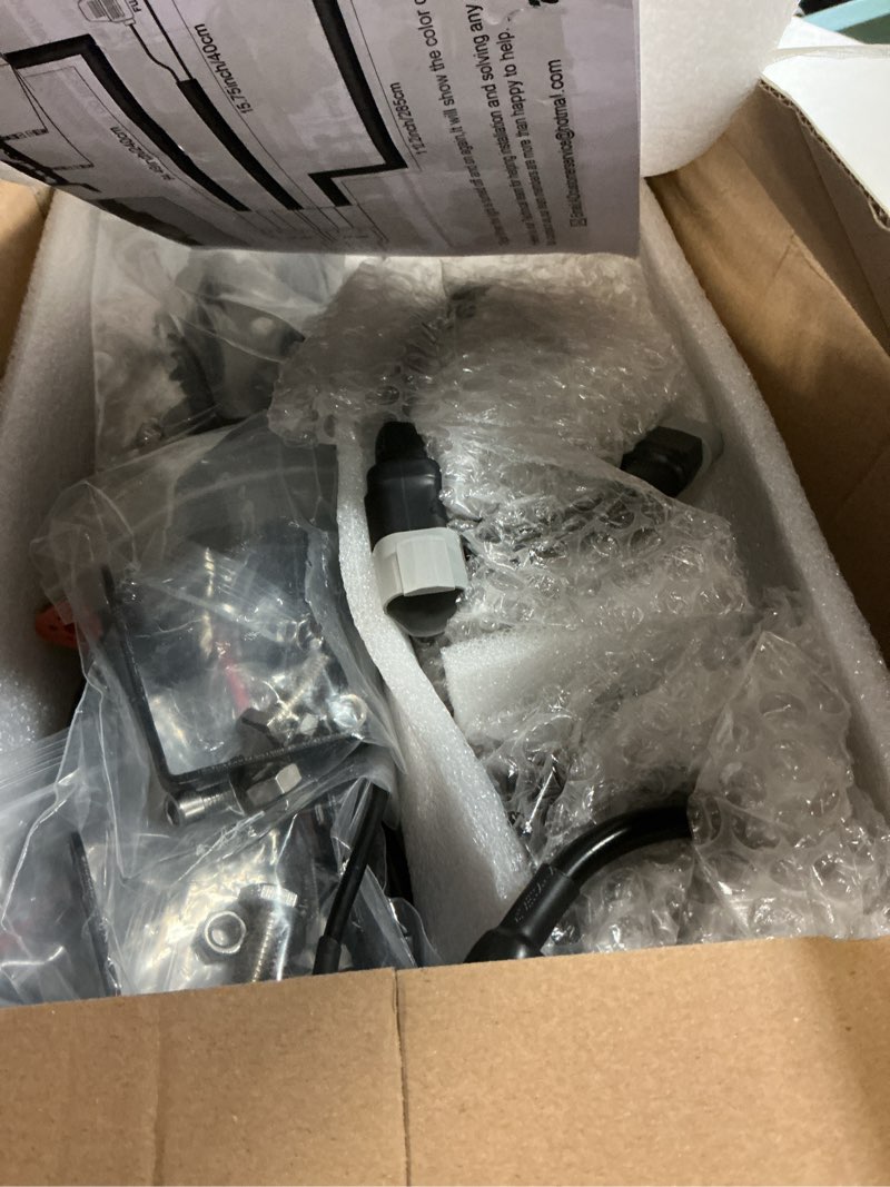Condition photo showing Good Condition for 32 inch led light bar,dual color-amber white 240w high intensity projector spot beam off road light with on/off wiring harness kit for tractor,atv,utv,boat,trucks roof bumper