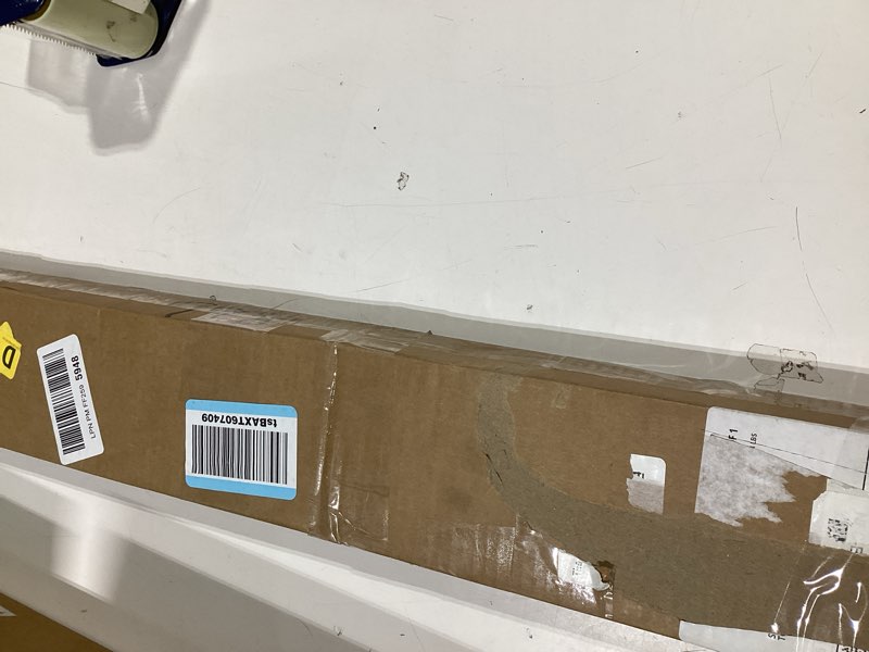 Condition photo showing Good Condition for LazBlinds Cordless Cellular Shades, No Tools No Drill Blackout Honeycomb Shades Pleated Blinds for Windows, 33'' W x 36'' H, Silver White Blackout-silver White 33'' W x 36'' H