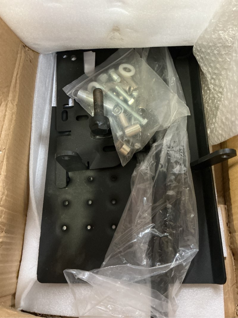 Condition photo showing As Is for acs6000uls mower chute blocker compatible with most zero turn mowers, advanced chute system replaces 088-6003-00,088600300, acs6000uls, for ferris,exmark,gravely,hustler 48"/ 54" / 60" / 52" mowers