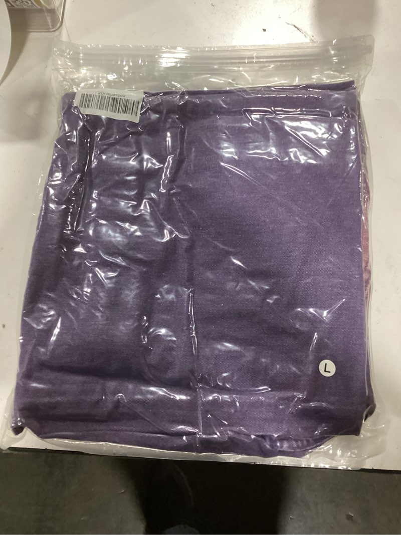 Condition photo showing New/Like New for EMMIOL Baggy Jeans Men Wide Leg,Y2k Hip Hop Skater Denim Cargo Pants Casual Loose Fit,Relaxed Long Trousers Violet Large