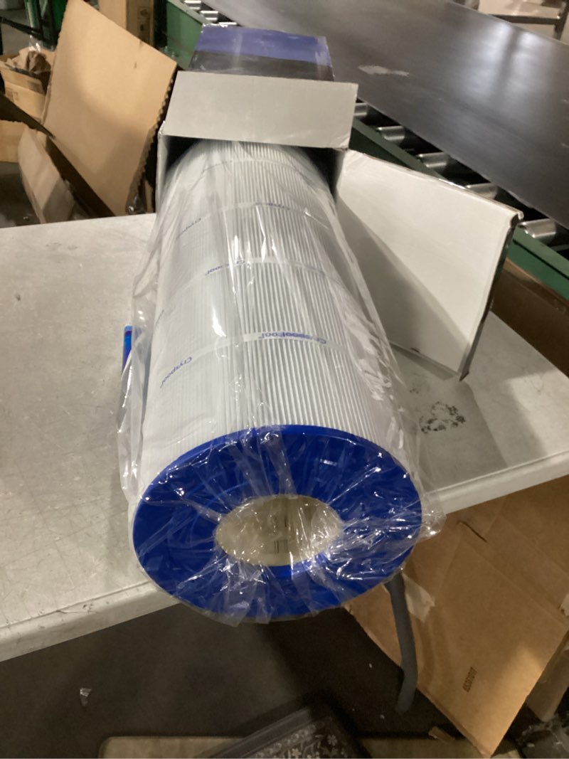 Condition photo showing New/Like New for Cryspool® 08055 Filter Compatible with Hayward C1200, CX1200RE, PA120, C-8412, Ultra-B2, FC-1293, Clearwater II 125, 817-0125N, 120 Sq. Ft Pool Filter Cartridge, 1 Pack