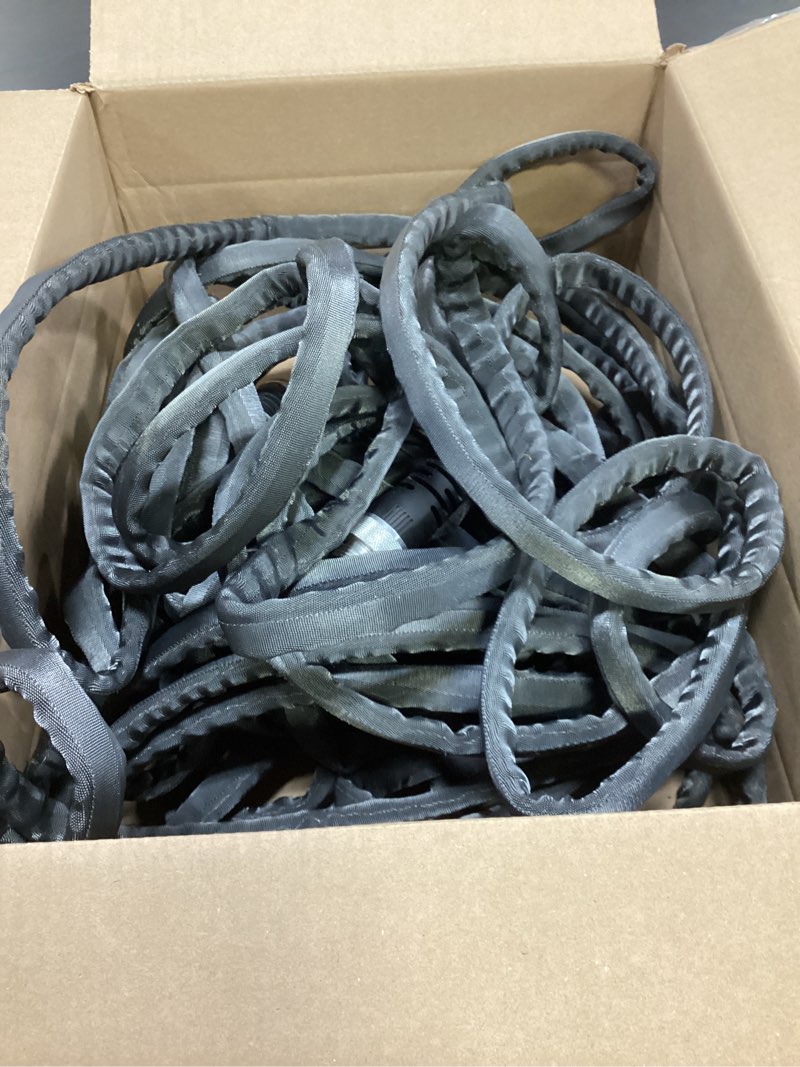 Condition photo showing As Is for garden hose 50ft, made of tpe(not pvc), ultra-light & flexible water hose with solid brass