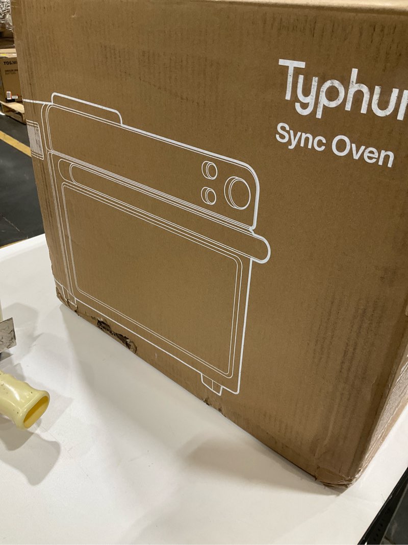 typhur sync oven with smart ai wireless meat thermometer probe, 12?in?1 countertop air fryer toaster