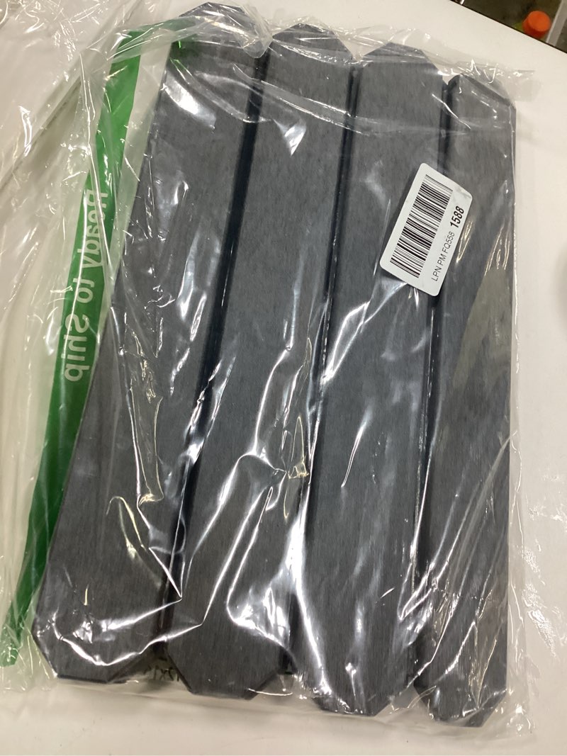 Condition photo showing Good Condition for Stone Drying Mat For Kitchen Counter, 24"(L)×16"(W) Large Stone Dish Drying Mat Foldable, Quick Dry Water Absorbent Diatomaceous Earth Dishes Mat for Cups and Bottles, Grey Gray 24" x 16"