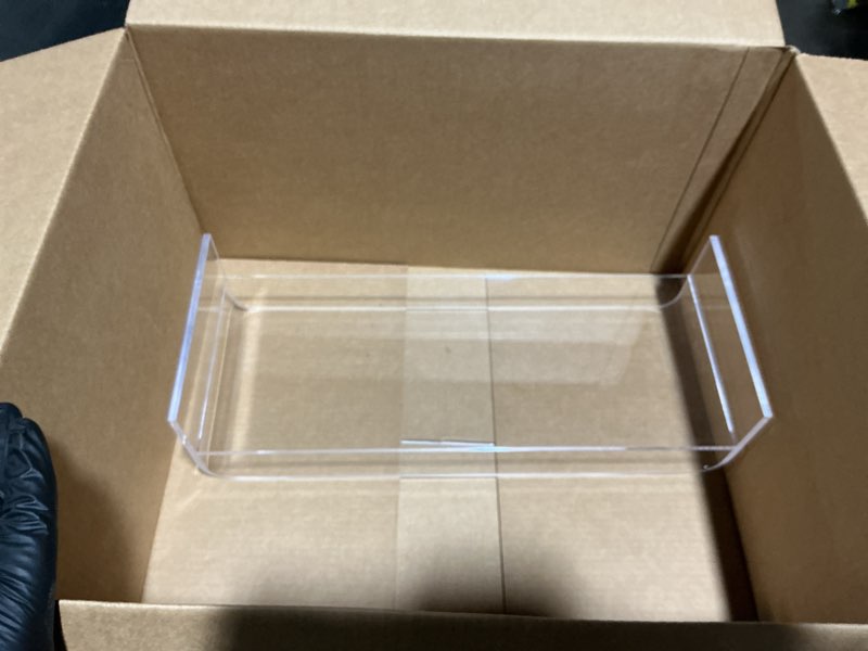 Condition photo showing Good Condition for Acrylic Monitor Stand - 16/20 inch 2 Tier Riser for iMac, PC, Desktop, Laptop, TV with Storage Shelf, Home Office Desk Organizer (20in)