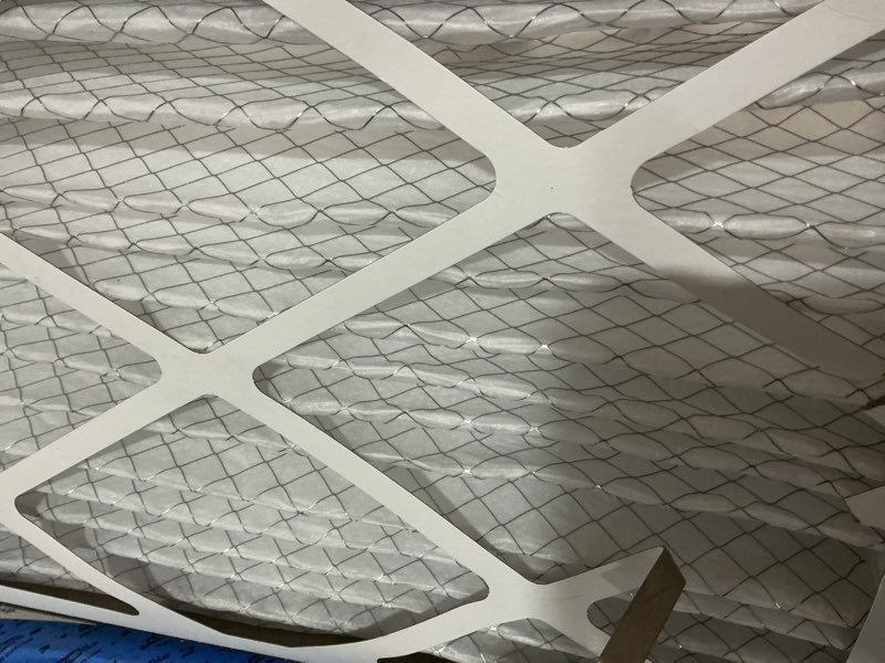 Condition photo showing Good Condition for filtrete 16 x 25 x 5 merv 12 1550 mpr allergen, bacteria and virus electrostatic pleated air filter