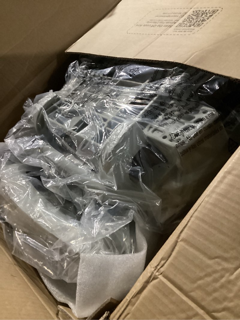 Condition photo showing New/Like New for ELABEST Mesh Office Chair,Ergonomic Computer Desk Chair,Sturdy Task Chair- Adjustable Lumbar Support & Armrests,Tilt Function,Comfort Wide Seat,Swivel Home Office Chair Grey Frame Grey Mesh