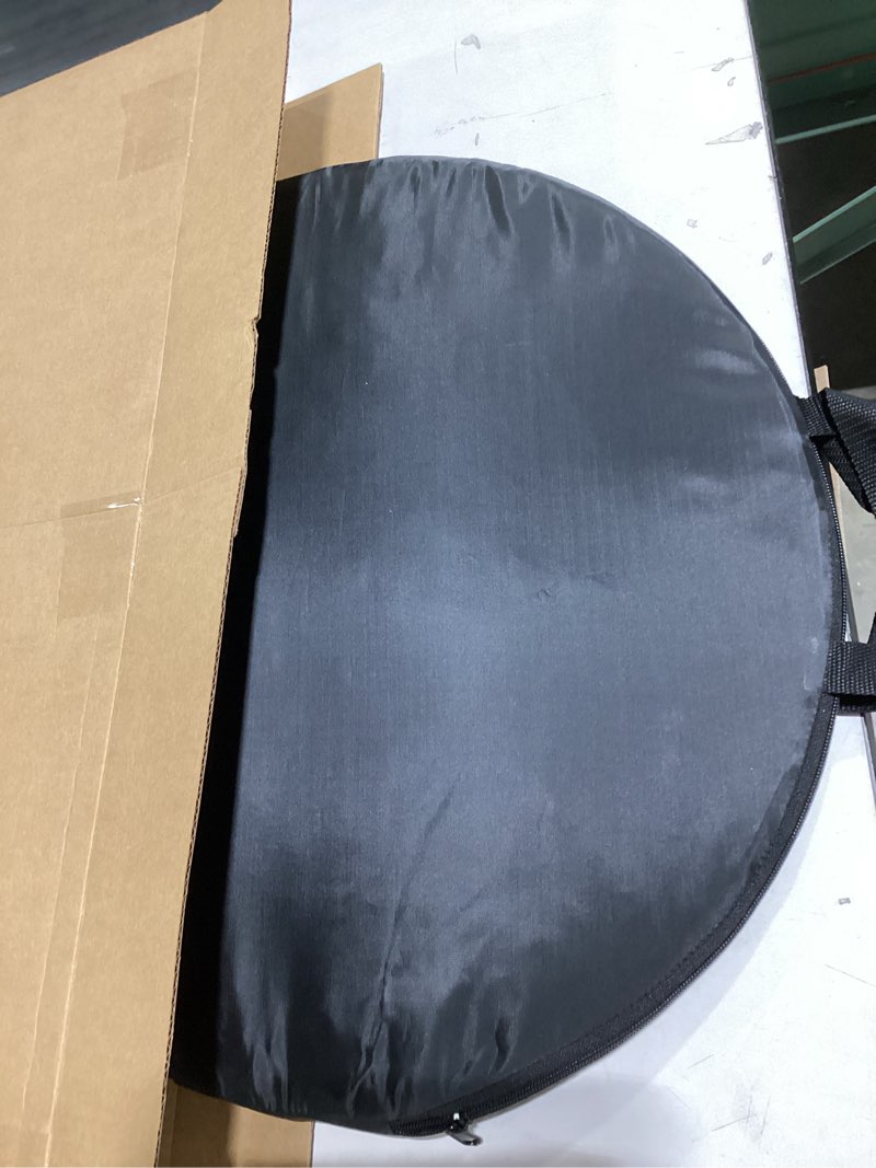 Condition photo showing Good Condition for blackout baby sleep tent sleep pod, pop up crib blackout cover canopy for naps at home and traveling, fits full size crib, pack n play, and more with safe bottom design, blocks 98% light blackout98%