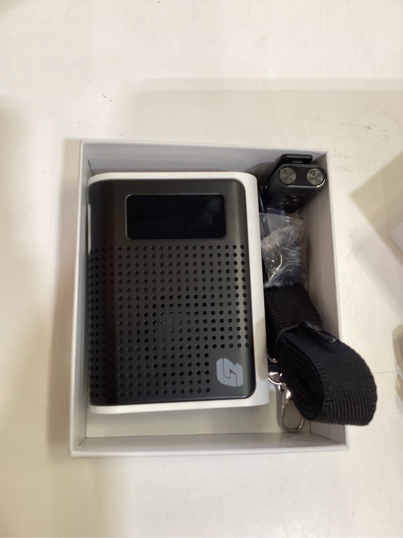Condition photo showing Good Condition for 2026 new upgraded voice amplifier wireless microphone with magnetic lavalier, led display screen, rechargeable portable microphone speaker for teachers, classroom, yoga, meetings, speeches, tours
