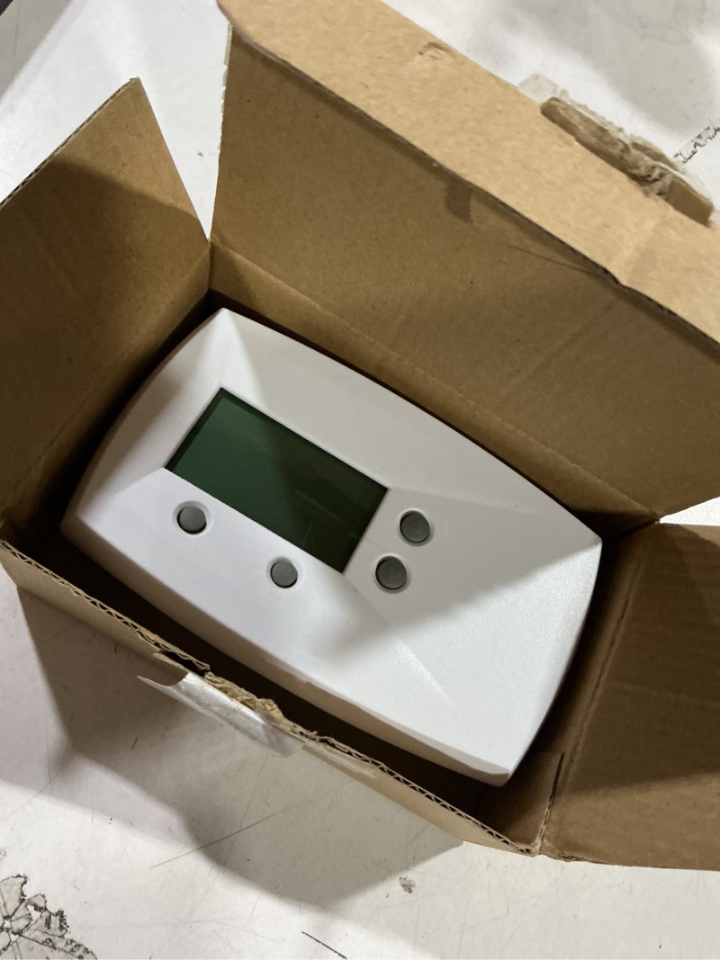 Condition photo showing As Is for wall control thermostat srv7000-549 compatible with quadrafire models mt vernon ae/edge 60 / pt60 heatilator pointe pellet stove thermostat