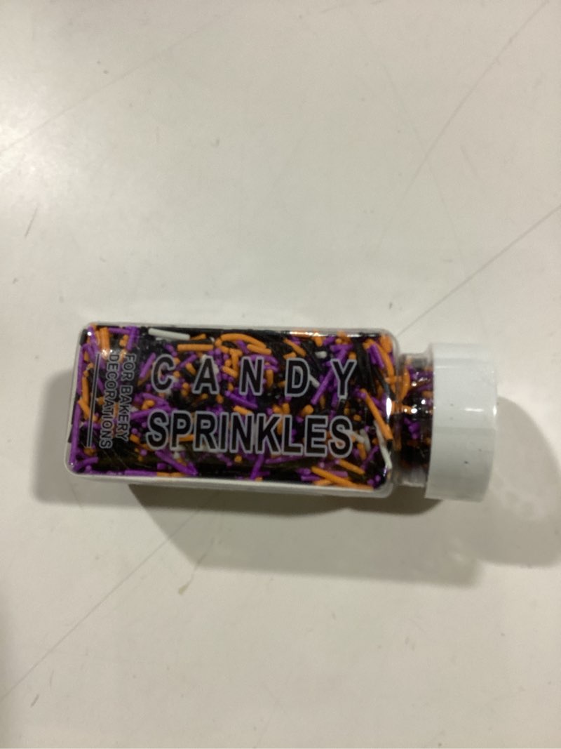 Halloween jimmies baking & party treats