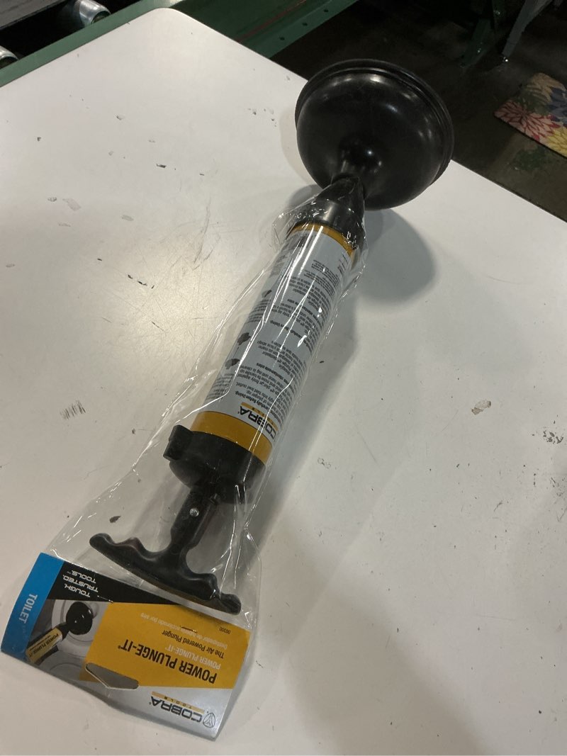 Condition photo showing Good Condition for plunge-it drain opener2