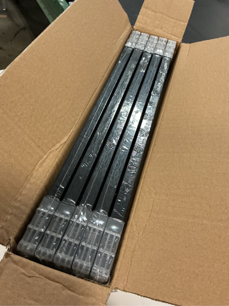 Condition photo showing New/Like New for 9.5 x13 Picture Frame Set of 5, Black Wooden Frame 9.5x13 Wall Gallery Poster Photo frame with Shatter Resistant Plexiglass,Horizontal and Vertical Formats for Wall Hanging best gift Black 9.5x13 (Pack of 5)