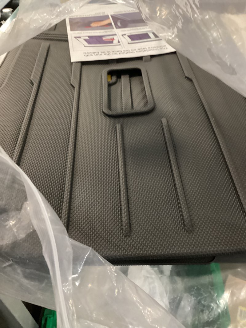 Condition photo showing Good Condition for trunk mat backrest mats for 2021-2024 nissan rogue accessories(not fit rogue sport), all-weather tpe cargo liner seat back covers protector for nissan rogue accessories
