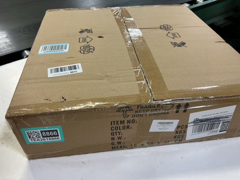 Condition photo showing New/Like New for W20 x H40 Crystal Glam Chandelier Long Light Chandeliers with Dimmable Light Bulbs High Ceiling Light Fixtures for Foyer Entryway Living Room Stair Silver Silver Round W20" X H40"