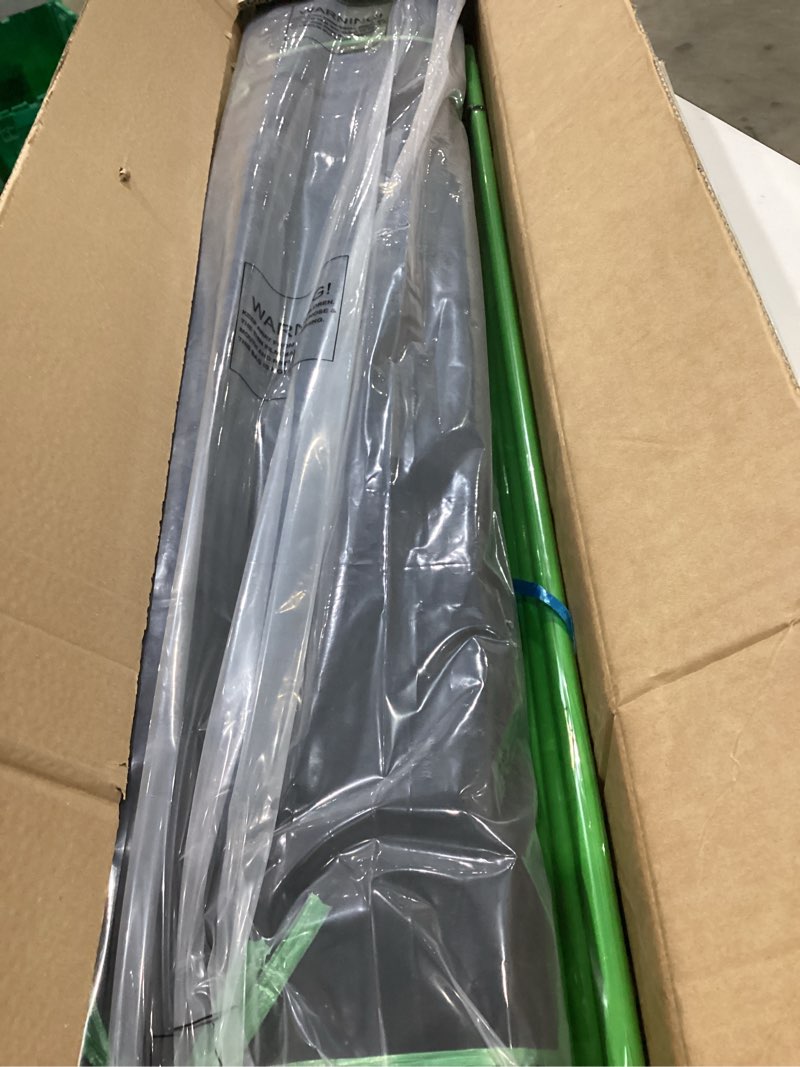 Condition photo showing Good Condition for vivosun s425 2x4 grow tent, 48"x24"x60" high reflective mylar greenhouse with observation window and floor tray for hydroponics indoor plant for vs2000 48"x24"x60" black