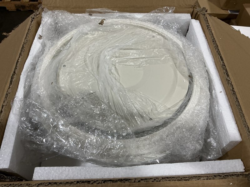 Condition photo showing Good Condition for MACONE Maifanite-Coated Chafing Dishes for Buffet of 2, White Chafing Dish Buffet Set, 5.3QT Stainless Steel Chafer Set, Roll Edge Food Warmers for Parties, Wedding, Birthday, Church Events, Catering 2-Pack Maifanite Coating