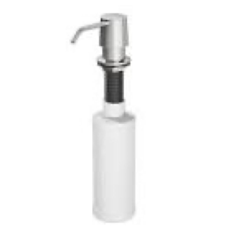 moen deck mounted lotion or soap dispenser for kitchen sink, spot resistant stainless, 3942srs spot resist stainless